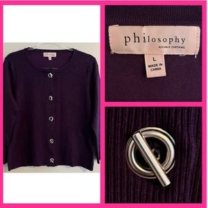 PHILOSOPHY | Large | Eggplant Purple